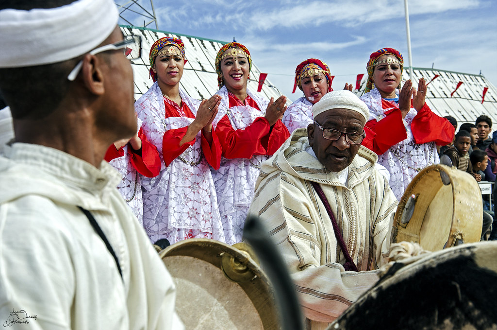 The Ahwach dance